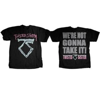 TWISTED SISTER   Were Not Gonna Take It   T SHIRT S M L XL Brand New