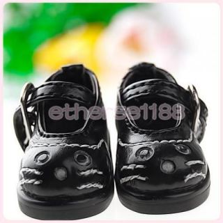 Shoes Boots for 1/6 Yo SD DOD LUTS BJD Doll Cute Cat Face Pattern