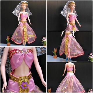 Princess & The Popstar Tori Dress Pink Costume Dress Up Girl Size 4 6X