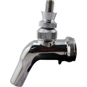Perl 525SS Stainless Steel Beer Faucet Keg Tap Free Fast Shipping
