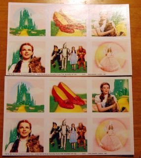 Sheets WIZARD of OZ Scrapbook Stickers Dorothy Ruby Slippers Glinda