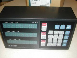 Sony Magnescale Digital Readout 3 Axis DRO LH31A 3L NEW