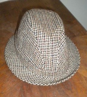Harris Tweed Dunn & Co Hat Made in Britain SZ 6.5