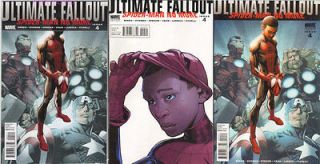 ULTIMATE COMICS FALLOUT #4 1ST BAGGED 2ND A&B VARIANT SET