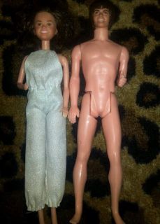 Vintage donnie & marie doll
