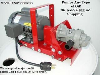 New Portable Waste/Used Oil Pump for Heaters,Burner,Furnace,Biodiesel
