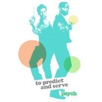 Psych TV Show To Predict & Serve Shaw & Gus Bubbles Tee Shirt Adult S