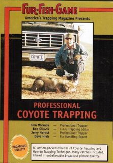 DVDFFG, Professional Coyote Trapping, traps, trapping, snares