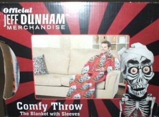 NIB Jeff Dunham Licensed Achmed the Dead Terrorist Comfy Blanket Throw