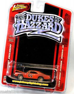 JOHNNY LIGHTNING DUKES OF HAZZARD1969 69 DODGE CHARGER DIRTY GENERAL