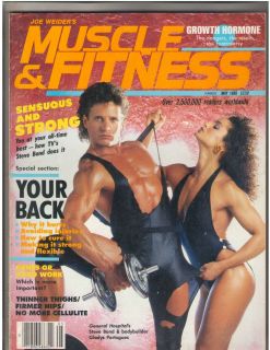 MUSCLE & FITNESS Bodybuilding Magazine Steve Bond/ Gladys Portugues 5