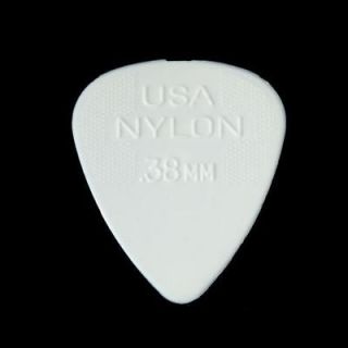 72 Bulk Dunlop Standard Nylon Guitar Picks .38MM Gauge