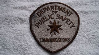 Newly listed Texas Dept. of Public Safety Communication s Subdued