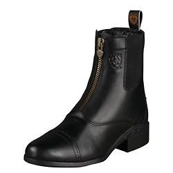 NEW Ariat Ladies Heritage III Zip Paddock Boot Black
