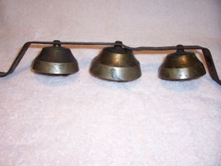 Antique HORSE BELLS, a Harness Attachment with sincronized Chimes.
