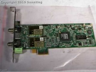 ATI Theater 650 PRO Dual TV Tuner Card Digital PCI e Low Profile Dell
