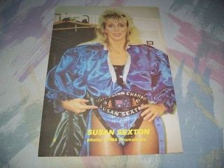Susan Sexton,Wrestling Pin Up,LPWA,WOW,NWA,WCW,Vintage,Ladies Champion