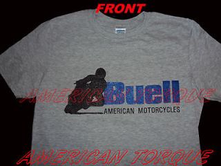 NEW BUELL AMERICAN MOTORCYCLES T SHIRT S1 1125R XB M2 ULYSSES S3 X1