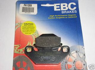 EBC Brake Pads FA 128X for Kawasaki ATV and Suzuki ATV