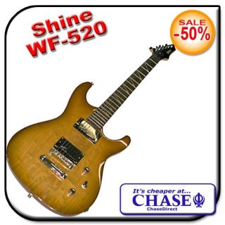 SHINE WF 520 ELECTRIC GUITAR + FREE CHASE GUITAR BAG 