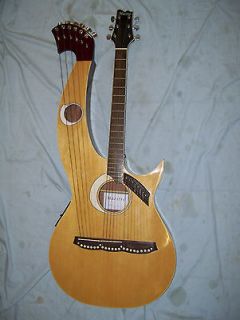 Harp Guitar, double neck, unique