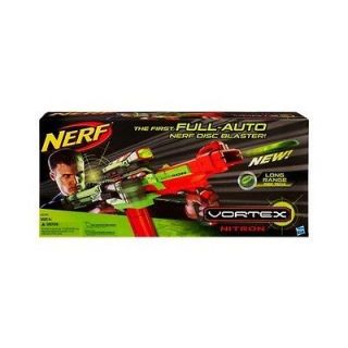 NERF Vortex NITRON Full Auto Nerf Disc Blaster Long Range