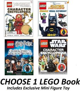 Lego DK Book YOUR CHOICE Ninjago Batman Star Wars Harry Potter