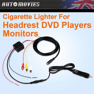 A0306 Cigarette Lighter for Car Headrest DVD Player