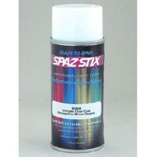 Spaz Stix10909 ULTIMATE CLEAR COAT AEROSOL PAINT 3.5oz   FOR MIRROR