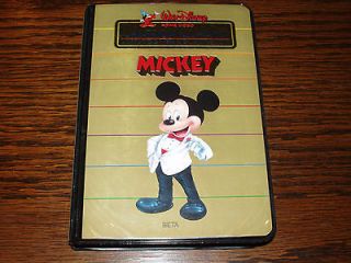 Disney Cartoon Classics Limited Gold MICKEY Beta ~ Steamboat Willie