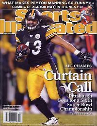 Pittsburgh Steelers Troy Polamalu Curtain Call Sports Illustrated NO