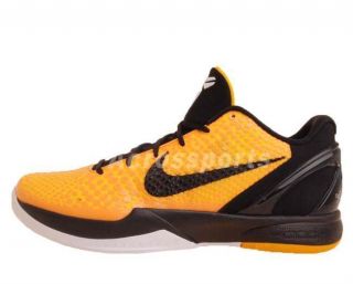 Nike Zoom Kobe VI X 6 Bruce Lee QS Limited Edition LA Lakers Shoes