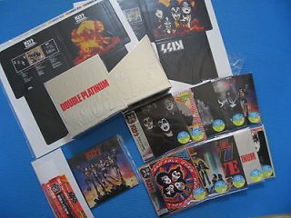 KISS 10 Mini LP CDs w/Double Platinum BOX Complete w/Cover,OBI Set