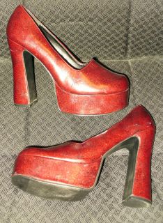 SIZE 10 WOMENS EXTREME 5.25 RUBY SLIPPERS, DOROTHY, OZ, PUMPS SHOES