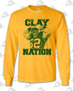 LONG T GOLD Clay Matthews CLAY NATION Green Bay Packers Linebacker