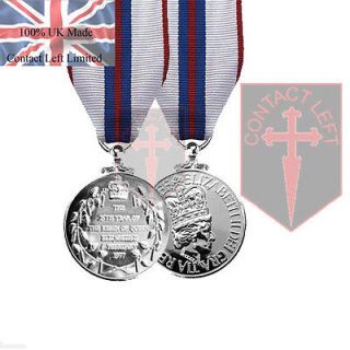 Official Queens Silver Jubilee Full Size Medal and Ribbon 1977 ( 100%