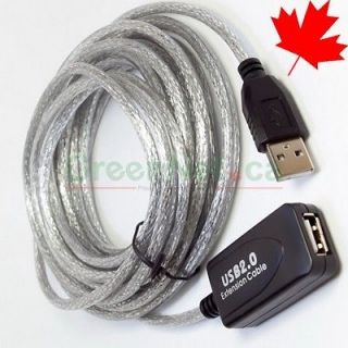 Newly listed USB 2.0 CABLE BOOSTER AA EXTENSION 15FT FOR PRINTER PC