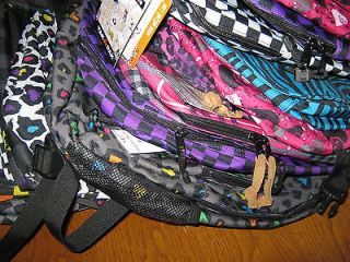 Yak Pak Backpack NWT Checkered Solids Leopard Prints NWT $30   $60