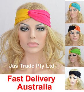 Dressup 1920s 20s Party Dance Costume Cotton TURBAN Hair Head Band