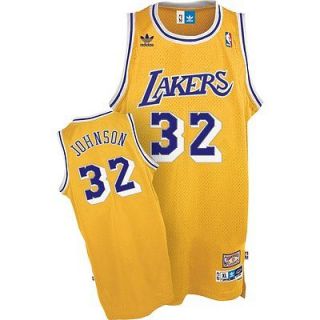 NEW adidas Los Angeles Lakers Magic Johnson Soul Swingman Home Jersey