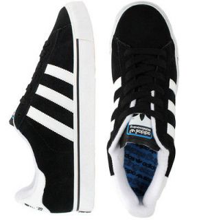 Adidas Campus Vulc Mens Casual Shoes   Black/Running White   NEW