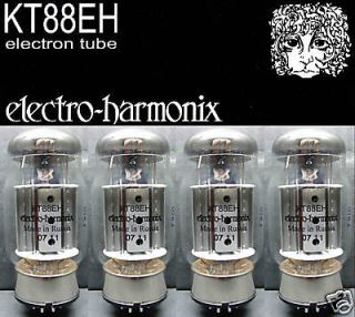 KT88 ELECTRO HARMONIX NEW RETAIL BOX MATCHED QUAD 6550