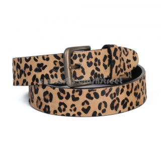 Supreme FW12 Levis Leopard Camo Leather Belt(multi size)(Box Logo