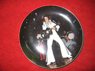 Elvis Presley Collector Plate  MISSISSIPPI BENEFIT CONCERT   Royal