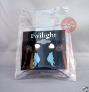 TWILIGHT 3 Earrings Set Cullen Crest+Heart+Wo lf NEW