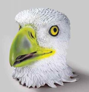 eagle mask latex costume accessory prop halloween adult patriotic bird