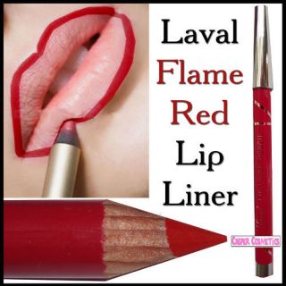 Laval Soft Lip Liner Pencil Bright Flame RED