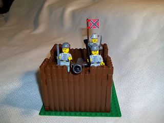 LEGO CIVIL WAR CUSTOM CONFEDERATE OUTPOST CAVALRY SET