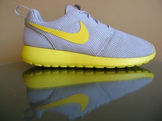 Nike Roshe Run 511881 073 Wolf Grey Speed Yellow Volt Mens Running