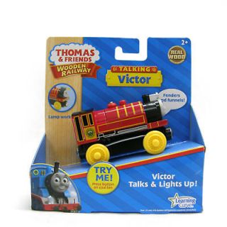 NEW IN BOX Thomas Tank Engine Wooden TALKING VICTOR